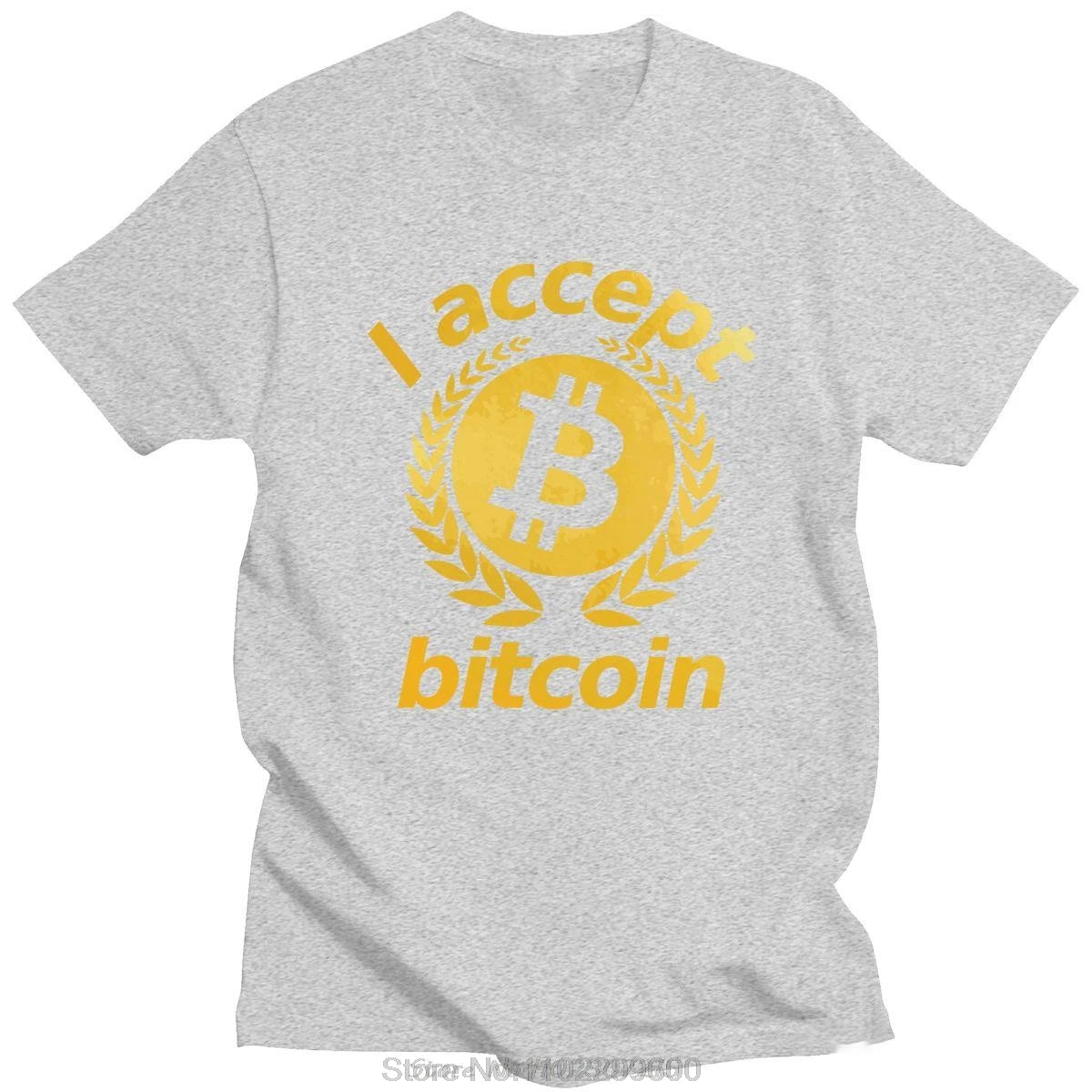 T-Shirt " J'accepte Bitcoin "