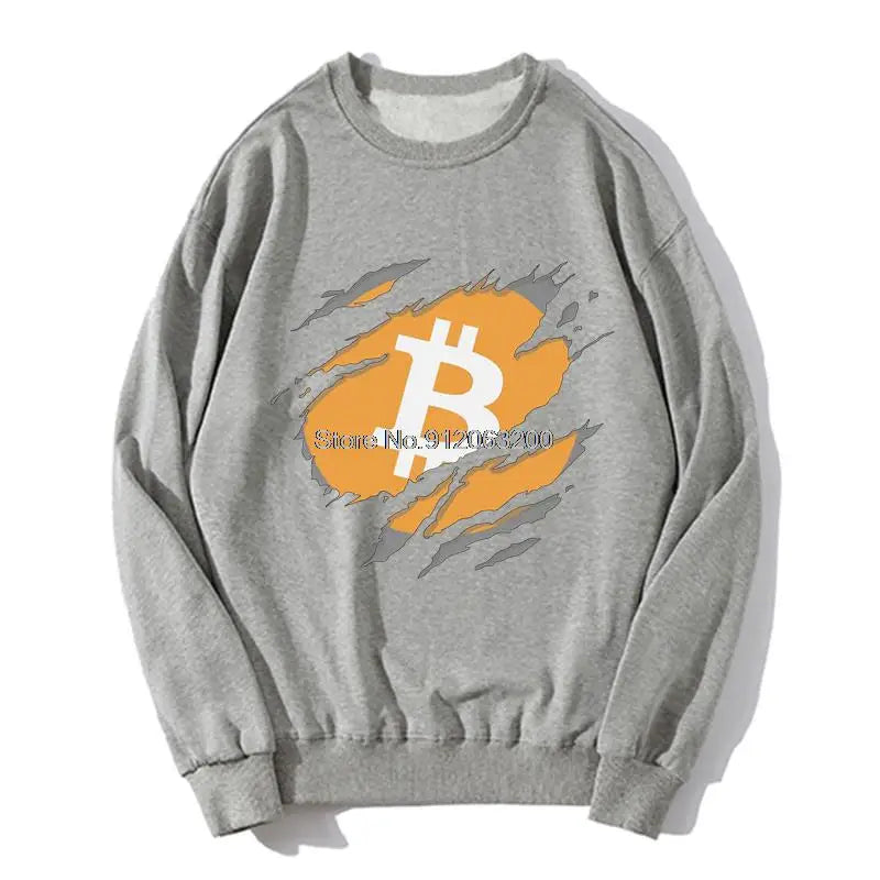 Sweatshirt Streetwear Bitcoin