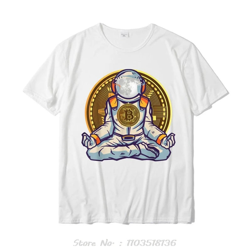 T-Shirt " Bitcoin Méditation "