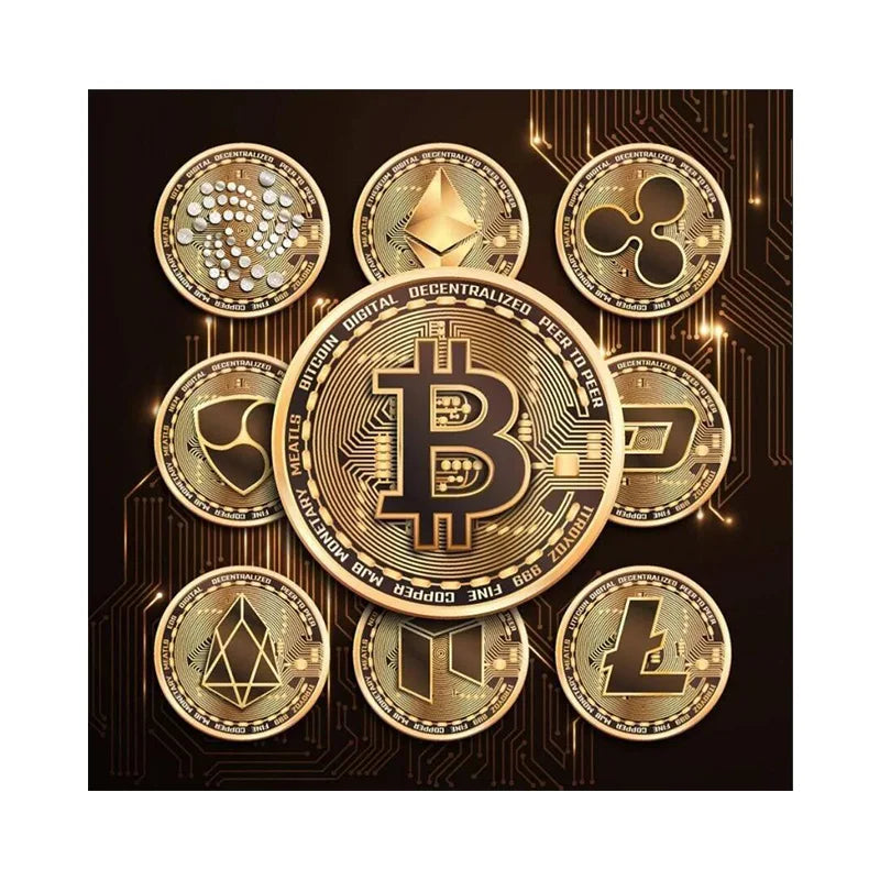 Impression sur toile Bitcoin