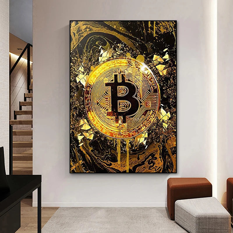 Peinture Bitcoin Nouveauté