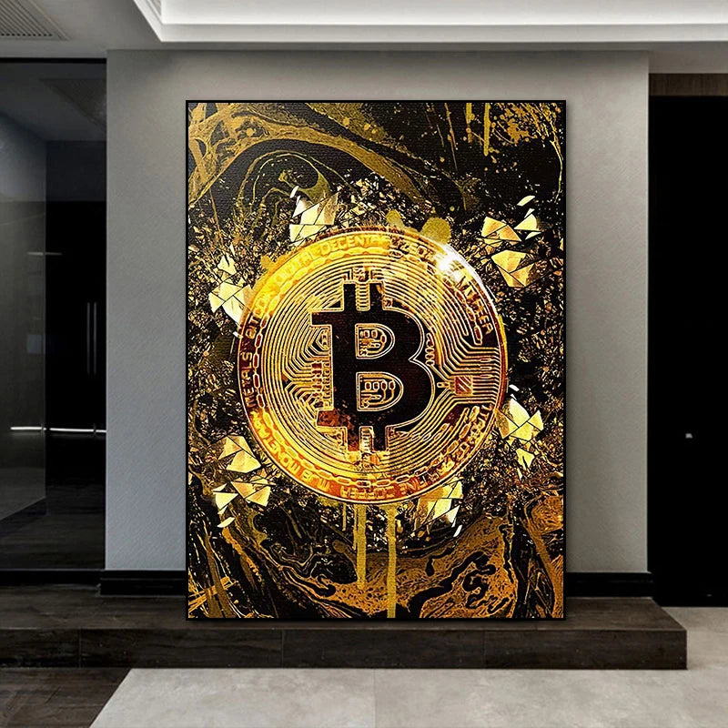 Peinture Bitcoin Nouveauté