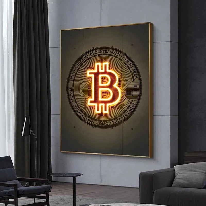 Peinture Bitcoin Nouveauté